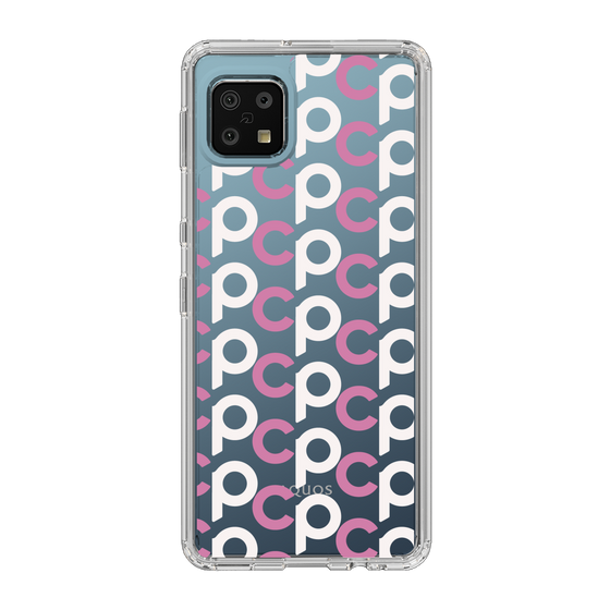 Slim Protection Case［ Original - CASEPLAY Initial All-over Pattern - Pink ］