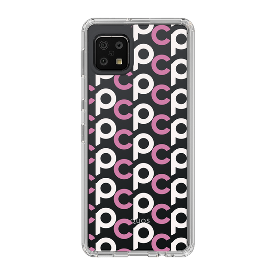 Slim Protection Case［ Original - CASEPLAY Initial All-over Pattern - Pink ］