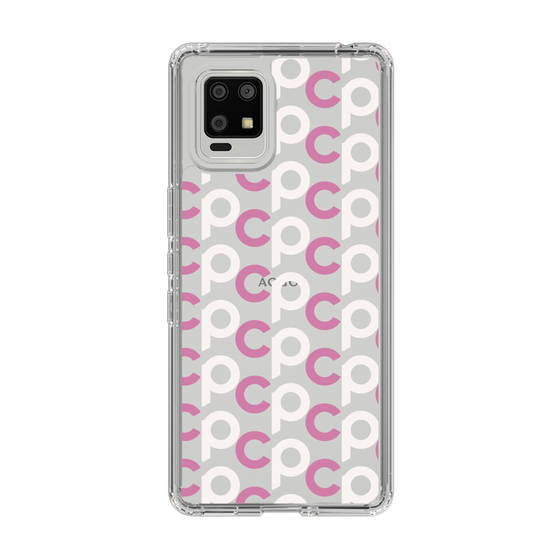 Slim Protection Case［ Original - CASEPLAY Initial All-over Pattern - Pink ］