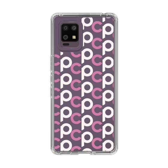 Slim Protection Case［ Original - CASEPLAY Initial All-over Pattern - Pink ］