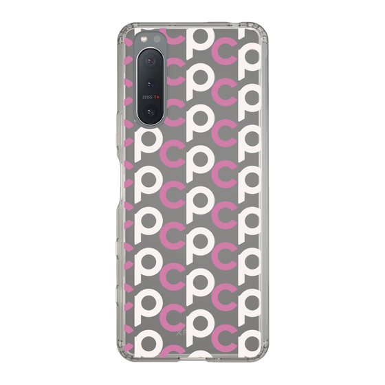 Slim Protection Case［ Original - CASEPLAY Initial All-over Pattern - Pink ］