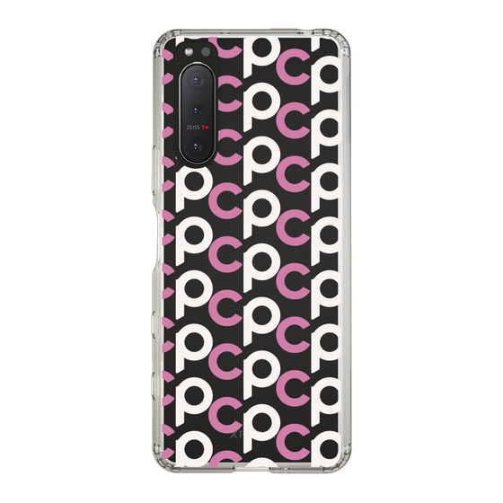 Slim Protection Case［ Original - CASEPLAY Initial All-over Pattern - Pink ］