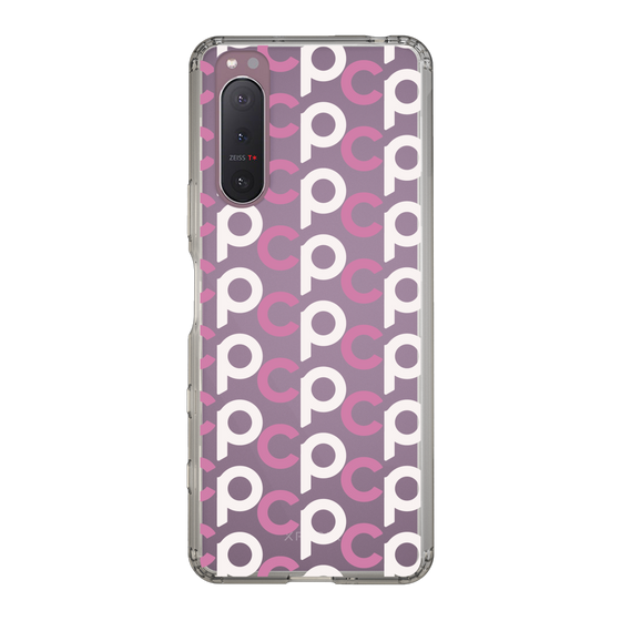 Slim Protection Case［ Original - CASEPLAY Initial All-over Pattern - Pink ］