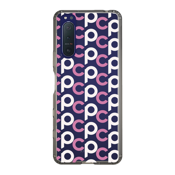 Slim Protection Case［ Original - CASEPLAY Initial All-over Pattern - Pink ］