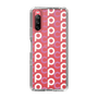 Slim Protection Case［ Original - CASEPLAY Initial All-over Pattern - Pink ］