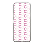 Slim Protection Case［ Original - CASEPLAY Initial All-over Pattern - Pink ］