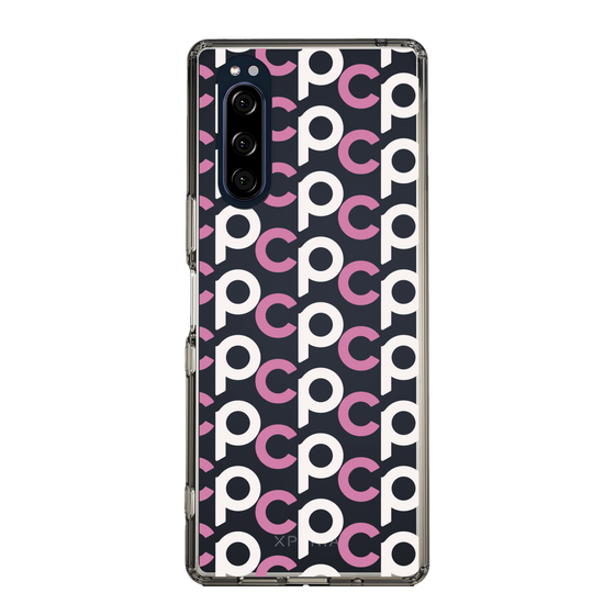 Slim Protection Case［ Original - CASEPLAY Initial All-over Pattern - Pink ］