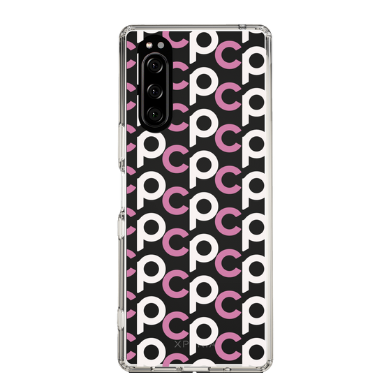 Slim Protection Case［ Original - CASEPLAY Initial All-over Pattern - Pink ］