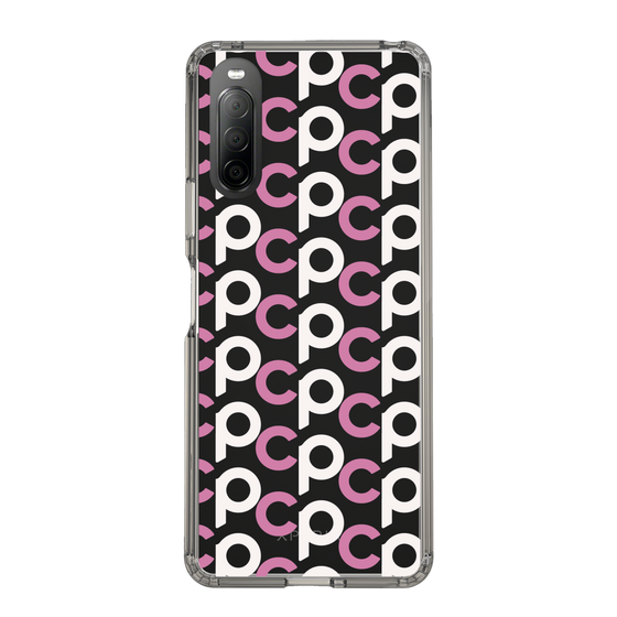 Slim Protection Case［ Original - CASEPLAY Initial All-over Pattern - Pink ］