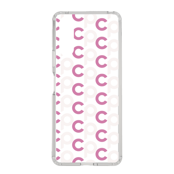 Slim Protection Case［ Original - CASEPLAY Initial All-over Pattern - Pink ］