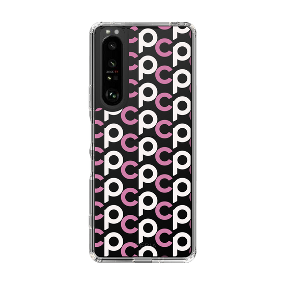 Slim Protection Case［ Original - CASEPLAY Initial All-over Pattern - Pink ］