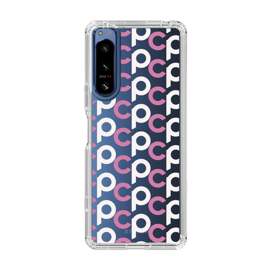 Slim Protection Case［ Original - CASEPLAY Initial All-over Pattern - Pink ］