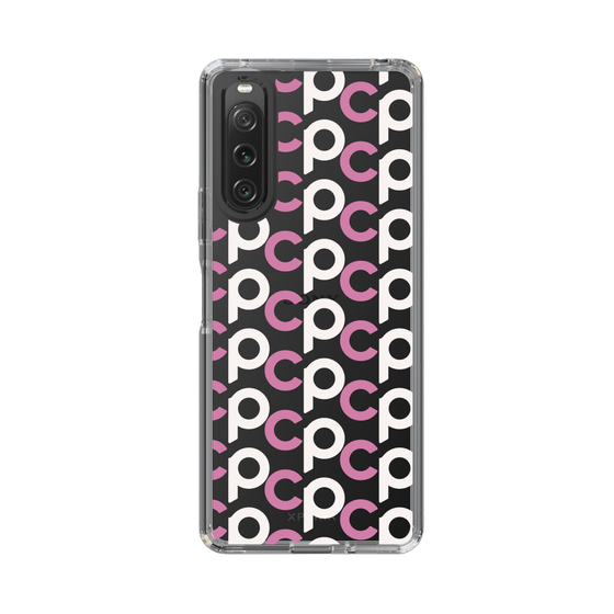Slim Protection Case［ Original - CASEPLAY Initial All-over Pattern - Pink ］