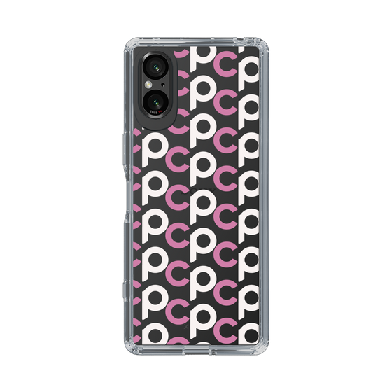 Slim Protection Case［ Original - CASEPLAY Initial All-over Pattern - Pink ］