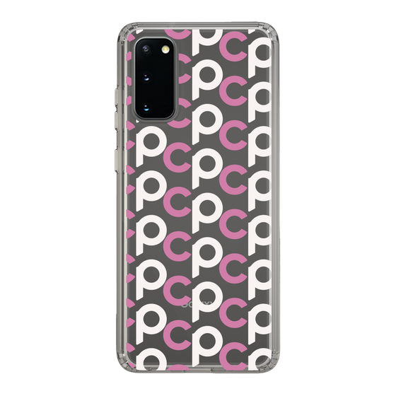 Slim Protection Case［ Original - CASEPLAY Initial All-over Pattern - Pink ］