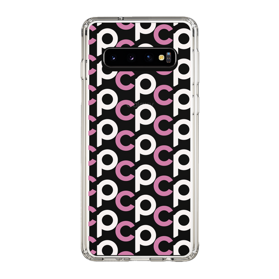 Slim Protection Case［ Original - CASEPLAY Initial All-over Pattern - Pink ］