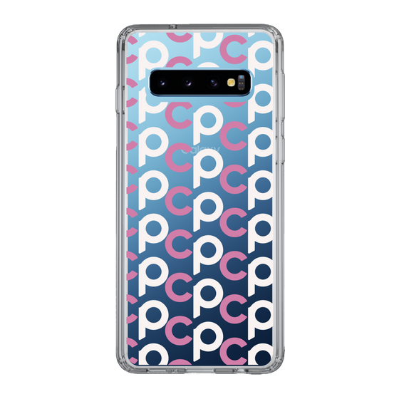 Slim Protection Case［ Original - CASEPLAY Initial All-over Pattern - Pink ］