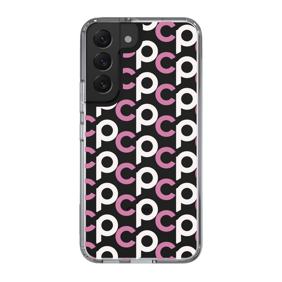 Slim Protection Case［ Original - CASEPLAY Initial All-over Pattern - Pink ］