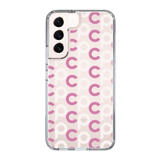 Slim Protection Case［ Original - CASEPLAY Initial All-over Pattern - Pink ］