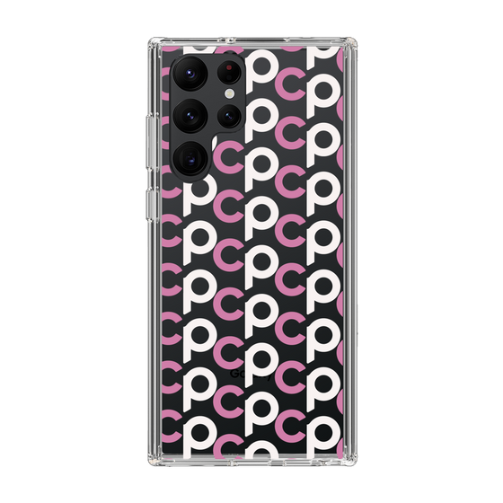 Slim Protection Case［ Original - CASEPLAY Initial All-over Pattern - Pink ］