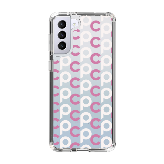 Slim Protection Case［ Original - CASEPLAY Initial All-over Pattern - Pink ］