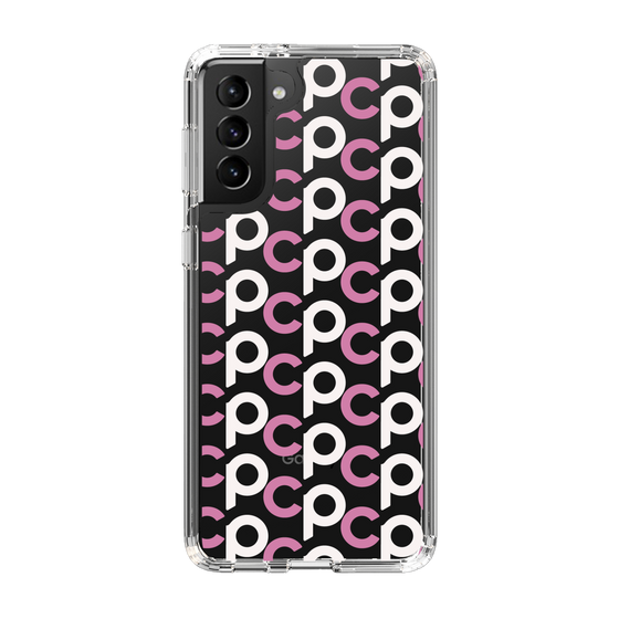 Slim Protection Case［ Original - CASEPLAY Initial All-over Pattern - Pink ］