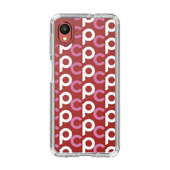 Slim Protection Case［ Original - CASEPLAY Initial All-over Pattern - Pink ］
