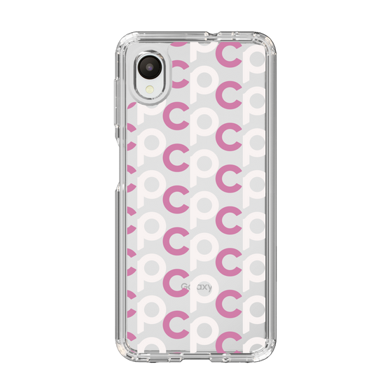 Slim Protection Case［ Original - CASEPLAY Initial All-over Pattern - Pink ］