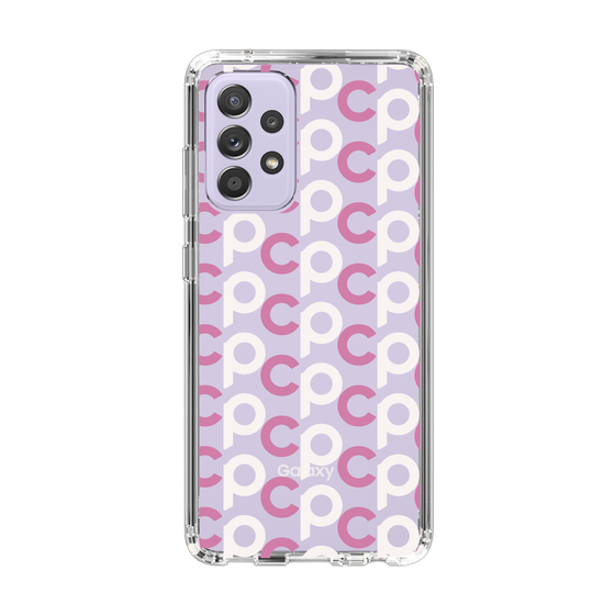 Slim Protection Case［ Original - CASEPLAY Initial All-over Pattern - Pink ］