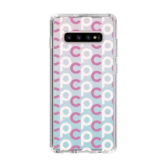 Slim Protection Case［ Original - CASEPLAY Initial All-over Pattern - Pink ］