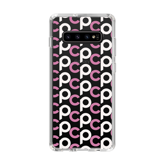 Slim Protection Case［ Original - CASEPLAY Initial All-over Pattern - Pink ］