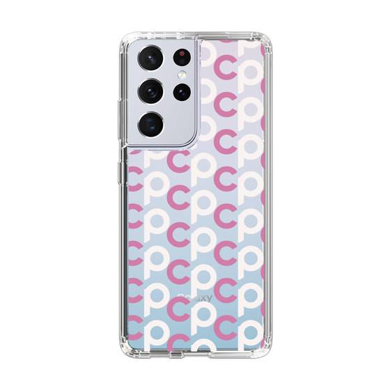 Slim Protection Case［ Original - CASEPLAY Initial All-over Pattern - Pink ］
