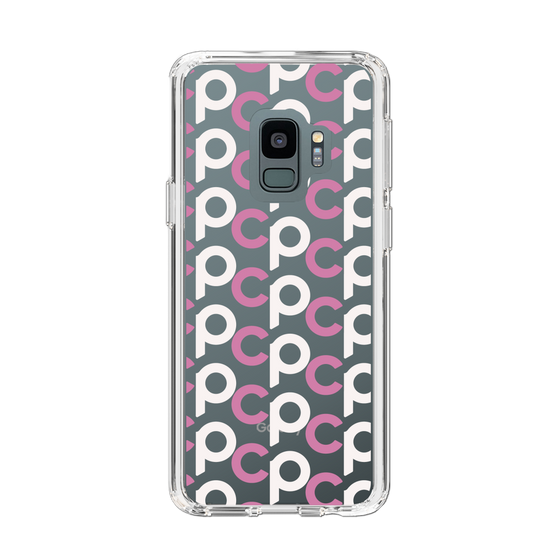 Slim Protection Case［ Original - CASEPLAY Initial All-over Pattern - Pink ］