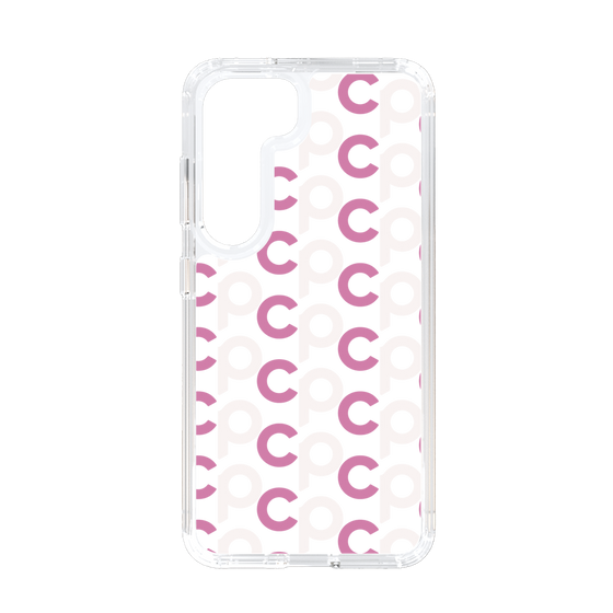 Slim Protection Case［ Original - CASEPLAY Initial All-over Pattern - Pink ］