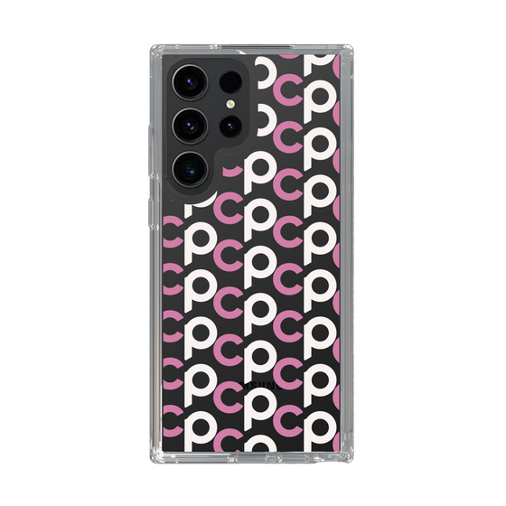 Slim Protection Case［ Original - CASEPLAY Initial All-over Pattern - Pink ］