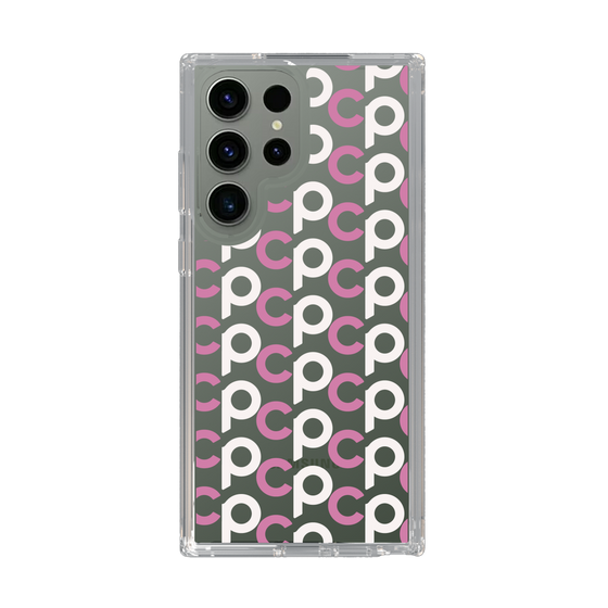 Slim Protection Case［ Original - CASEPLAY Initial All-over Pattern - Pink ］