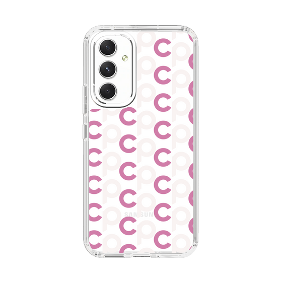 Slim Protection Case［ Original - CASEPLAY Initial All-over Pattern - Pink ］