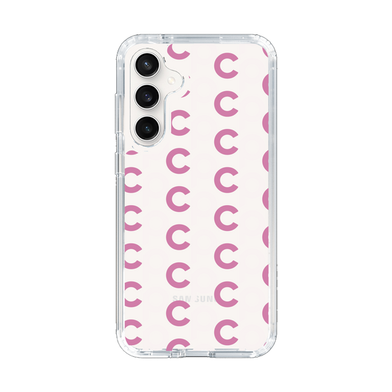 Slim Protection Case［ Original - CASEPLAY Initial All-over Pattern - Pink ］