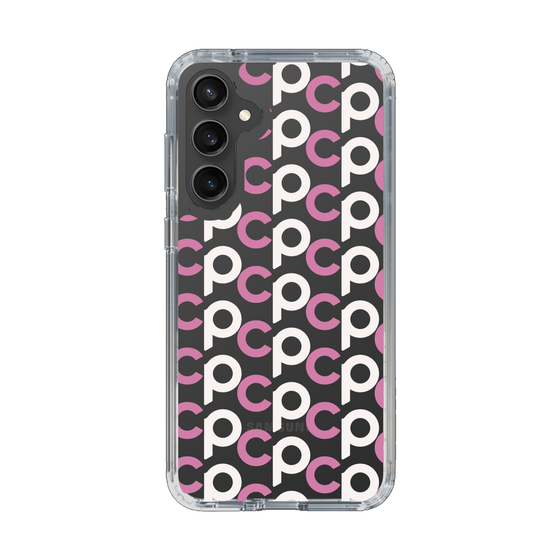Slim Protection Case［ Original - CASEPLAY Initial All-over Pattern - Pink ］