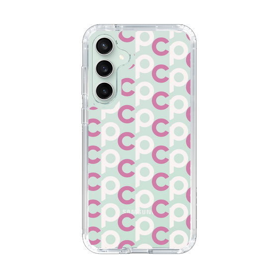 Slim Protection Case［ Original - CASEPLAY Initial All-over Pattern - Pink ］