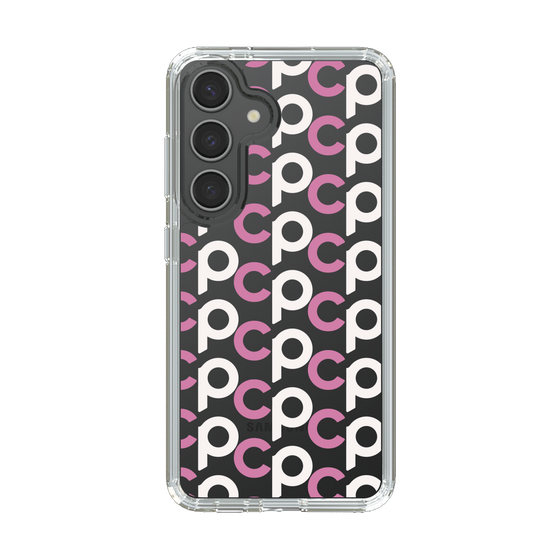 Slim Protection Case［ Original - CASEPLAY Initial All-over Pattern - Pink ］