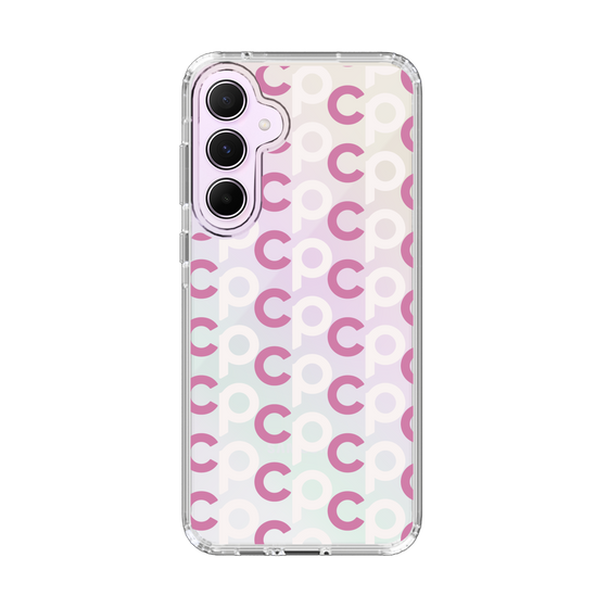 Slim Protection Case［ オリジナル - CASEPLAYイニシャル総柄 - ピンク ］