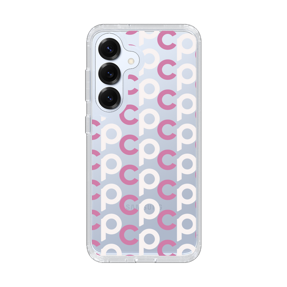 Slim Protection Case［ Original - CASEPLAY Initial All-over Pattern - Pink ］