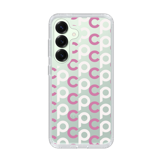 Slim Protection Case［ Original - CASEPLAY Initial All-over Pattern - Pink ］