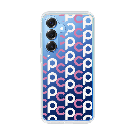Slim Protection Case［ Original - CASEPLAY Initial All-over Pattern - Pink ］