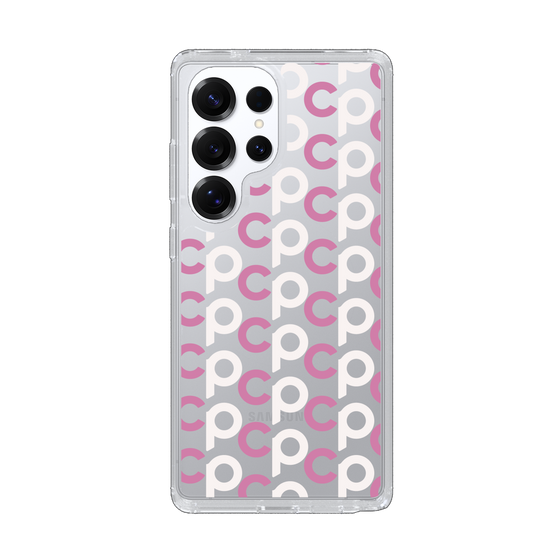 Slim Protection Case［ Original - CASEPLAY Initial All-over Pattern - Pink ］
