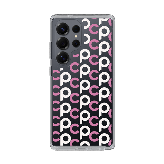 Slim Protection Case［ Original - CASEPLAY Initial All-over Pattern - Pink ］