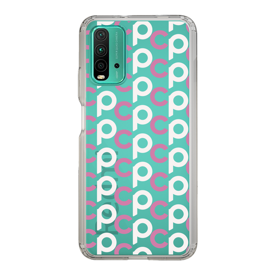 Slim Protection Case［ Original - CASEPLAY Initial All-over Pattern - Pink ］