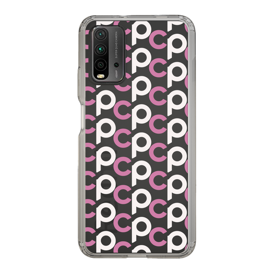Slim Protection Case［ Original - CASEPLAY Initial All-over Pattern - Pink ］