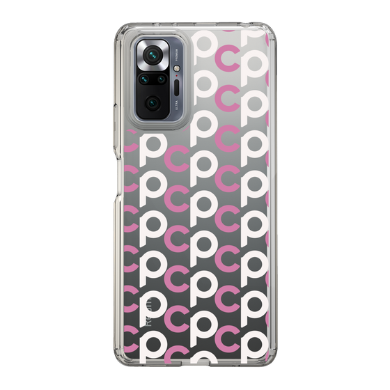 Slim Protection Case［ Original - CASEPLAY Initial All-over Pattern - Pink ］